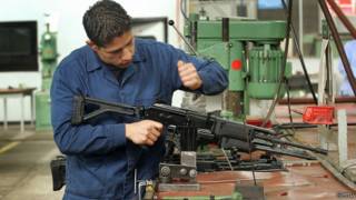 Производство Galil в Колумбии