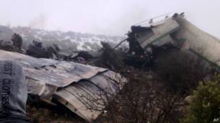 Крушение самолета в Алжире
