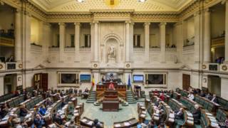 Parlamento da Bélgida. AP