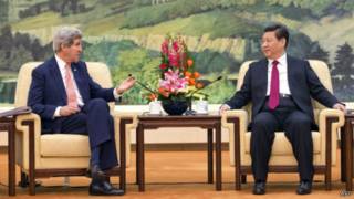 克里与习近平