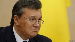 Виктор Янукович на пресс-конференции в Ростове-на-Дону