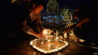 Vigilia por los muertos en Kunming