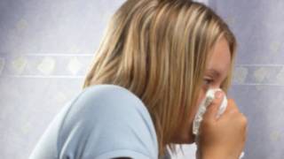 A woman crying, BBC