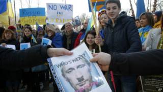 Митинг в Брюсселе против войны