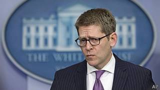 Jay Carney, portavoz de la Casa Blanca