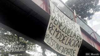 Guarimba en Mérida