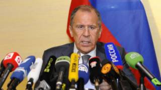 Sergei Lavrov, minisitiri w'ububanyi n'amahanga w'Ubrusiya.