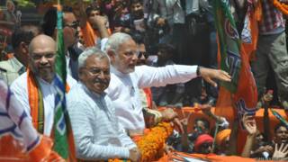 बनारस में मोदी