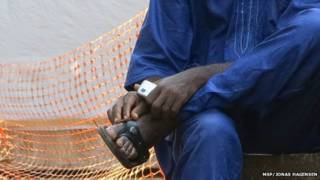 Hombre en Guinea