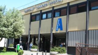Hospital em Roma onde ocorreu a troca acidental de embriões (Erika Zidko/BBC Brasil)