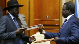 Salka Kiir iyo Riek Machar