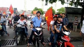 Protestas en Vietnam