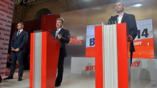 Порошенко и Кличко