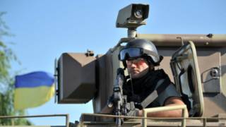 Украинский солдат