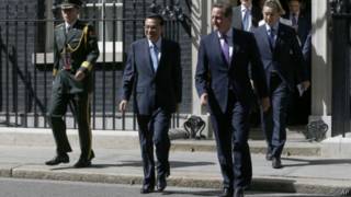 PM Li Keqiang dan PM David Cameron