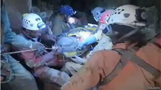 Imagen del rescate de Johann Westhauser