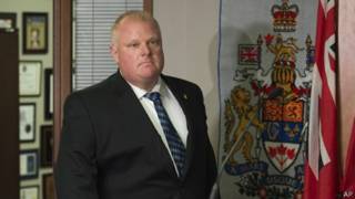 Rob Ford, alcalde de Toronto