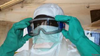 Trabajador de MSF en Guinea