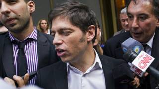 Axel Kicillof, ministro de Economía de Argentina
