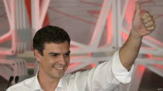 Pedro Sánchez, secretario general del PSOE