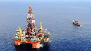 Plataforma china próxima a las islas Paracel en 2012 (archivo)