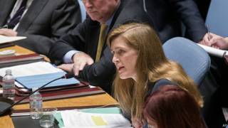 Samantha Power, embadora de EE.UU. ante la ONU