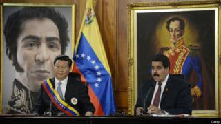 Maduro y Xi Jinping