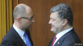Яценюк і Порошенко