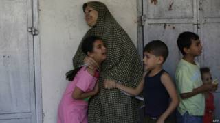 Civis em Gaza (AFP)