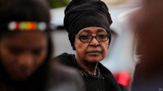 Winnie Madikizela-Mandela.
