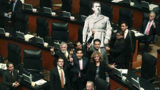 Con 78 votos a favor y 26 en contra la ley fue aprobada en la cámara alta del Congreso mexicano.