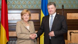 Меркель и Порошенко