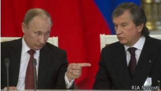 Путин и Сечин