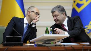 Порошенко и Яценюк