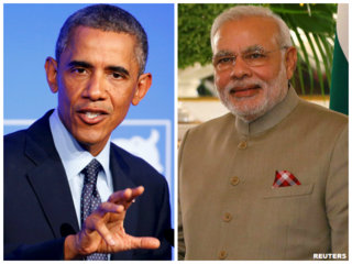 नरेंद्र मोदी, बराक ओबामा