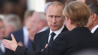 Меркель та Путін