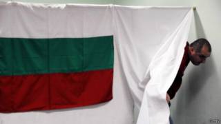 Кабинка для голосования в Болгарии