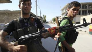 YPG savaşçıları