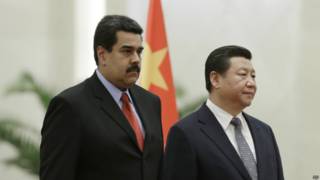 Nicolás Maduro y Xi Jinping