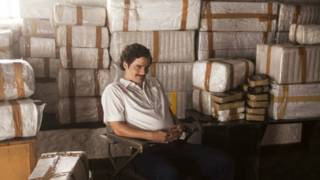 Wagner Moura en el papel de Escobar