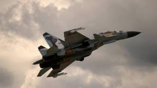 Avión de combate ruso Su-30