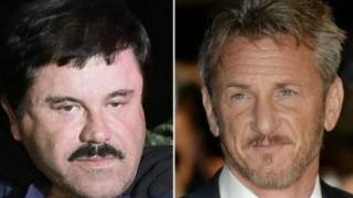 "El Chapo" Guzmán y Sean Penn