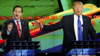 Marco Rubio y Donald Trump