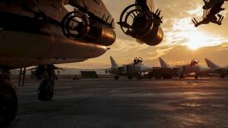 Un avión ruso en Siria
