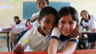 Niños en Oaxaca