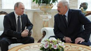 Путин и Лукашенко