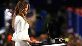Мелания Трамп - бывшая модель родом из Словении