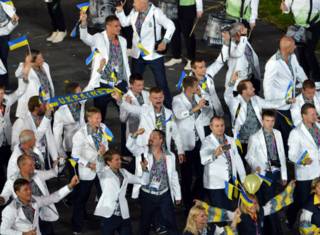 Украинская делегация на Олимпиаде в Лондоне, 2012 год