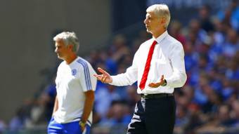 Wenger y Mourinho