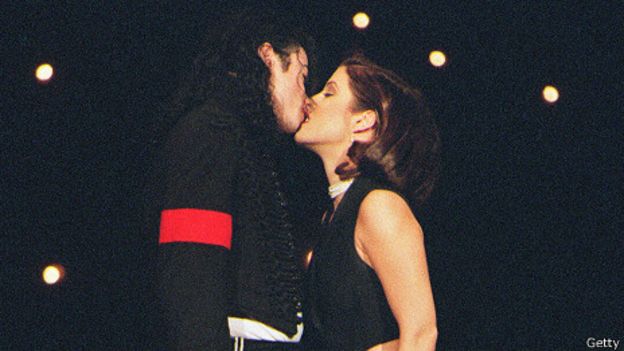 Michael Jackson y Lisa Marie Presley
